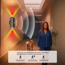 Motion Sensor Night Light,Motion Sensor Light Indoor,USB Type-C Charging, Ultra-Long Battery Life,Magnetic Mount,Colorful Neon Colors Change,Wall Lamp,Apply For Bedroom,Bathroom,Courtyard