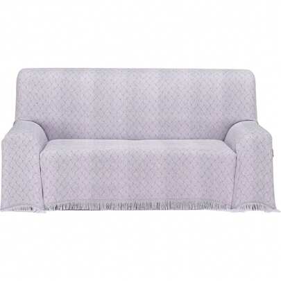 Ecommerc3 Multipurpose Sofa And Bed Throw - Decorative Sofa Cover, Reversible, Soft And Washable - Breathable Fabric Multipurpose Cover, Ideal For Living Room, Bedroom Or Home Decor