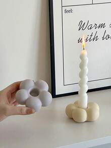 Nordic Style Romantic Candle Holder - Suitable For Weddings, Banquets, Parties, Fireplace Decor, Candle Holder Table Decor, Pillar Candle Holder, Also Suitable For Weddings, Home Decor, Holiday Parties, Christmas Decor, Holiday Gifts, Birthday & Graduation Gifts - Multicolor - View 3