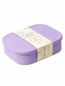 1 件个性化定制名字图案硅胶婴儿午餐盒纯色四格餐盘定制婴儿餐具按需印刷婴儿食品储存盒，多功能，装饰，字母，时尚，可爱，多彩，卡哇伊，可爱，休闲，独特，定制，婴儿礼物，可爱宝宝，家人，朋友，女儿，儿子，她，儿童节