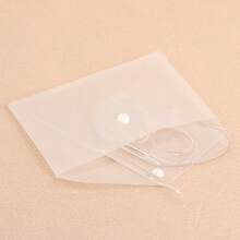 1 Bộ (Bảng màu có thể gập lại, thìa trộn + túi nhung) Son môi & Bảng màu trang điểm, Bảng màu vẽ móng dễ thương, Nhỏ gọn & Thiết thực, Tiện lợi cho nghệ sĩ trang điểm, Bảng màu trộn kem nền trang điểm có thể gập lại bằng acrylic - trong suốt - Xem 3