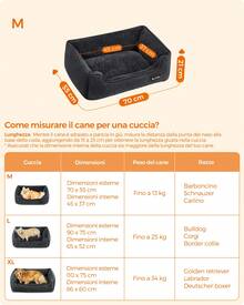 Feandrea Pet Bed & Crate Mat - 深灰色 - 查看 5