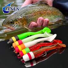 10pcs Euro Soft Artificial Fishing Bait Set-PVC Fishing Lure For Perch, Pike, Carp