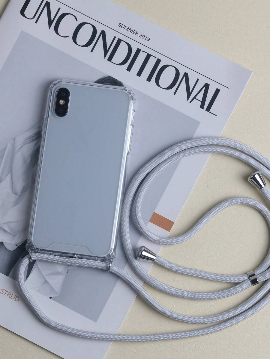 Clear Phone Case With Lanyard Compatible With IPhone 11,IPhone 13,Huawei P30 Pro