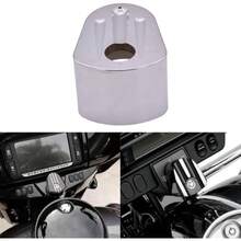 Ignition Switch Cover Motorcycle Accessory Cut Billet Aluminum Compatible With Har Ley Touring Street Road Glide 2007 - 2013Black - NO2-silver - View 8