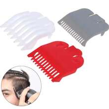 3pcs/Set 1.5mm/3mm/4.5mm Hair Clipper Replacement Comb Guide Limit Accessory, Professional Use Compatible With Wahl Trimmers - Multicolor - View 2