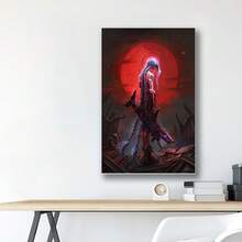 Framed Single Cartoon Anime Arcane Games Poster For Wall Art, Canvas Print For Bedroom And Living Room Decoration For Bedroom, Living Room, Sport Room, Office, Cafe, Bar, Home, And Dorm Decor - Đóng khung - Xem 5