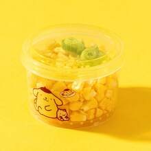 Miniso 三丽鸥卡通人物可叠放圆形便当盒三件套 - 节省空间设计，防漏，适合野餐和午餐（1 件装） - 彩色 - 查看 5