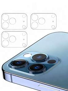 3pcs Apple Camera Lens Protector Film, Compatible With IPhone 17/16e/16 Plus/16/16Promax/16Pro/15Promax/15Pro/15/15plus/14Promax/14Pro/14/14plus/13Promax/13/13Pro/13mini/12Promax/12/11/11Pro