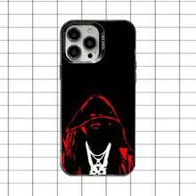 Funda para Ken Carson More Chaos compatible con 17, 16, 15, 14, 13, 12, 11, Pro, Max, Plus, funda dura mate negra a prueba de golpes - z2 - Ver 6