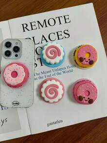 Giá đỡ điện thoại hình dạng đặc biệt có thể điều chỉnh, kiểu INS hình bánh donut, giá đỡ điện thoại từ tính, giá đỡ để bàn ổn định có đệm khí, phù hợp với giá đỡ điện thoại dạng ống lồng, kẹp điện thoại dạng bật lên, phụ kiện điện thoại, trang trí điện thoại, đồ dùng cần thiết cho điện thoại, giá đỡ điện thoại kéo ra, kẹp điện thoại, món quà nhỏ cho người yêu, người thân, bạn bè, tiệc sinh nhật mùa xuân. - Nhiều màu - Xem 8