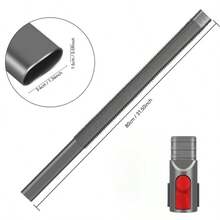 Flexible Vacuum Cleaner Accessory Kit, For V7/V8/V10/V11/V12/V15 Models, Dryer Vent Attachment For Car Seats And Tight Spaces Cleaning - Grey - View 2