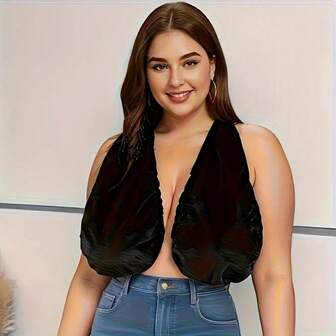 1pc Absorbent & Breathable Towel Bra, Towel Wrapped Around Neck & Chest, Spacious Chest Area. Can Be Used As Sports Bra, Activewear. Double-Sided Plush Super Soft & Warm, Neckline Wrap-Around Style With Chest Pads, Tropical Print Design Suitable For Beach, Sports & Daily Wear - Super Soft Gift For Her, Sports Towel | Crochet Pattern Towel