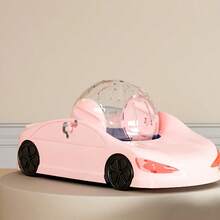 大型仓鼠跑球，沙鼠运动轮，小型宠物跑轮玩具 - 彩色 - 查看 4