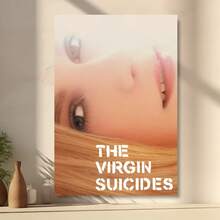 Framed The Virgin Suicides Movie Poster Print, Canvas Wall Art, Room Decor, Movie Art, Gifts For Him/Her, Wall Art Print, Art Poster For Gift For Halloween, Christmas, Living Room, Room And Bathroom Decorations - 裱框 - 查看 2