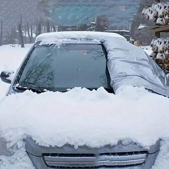 Car Snow Cover, Winter Car Snow Cover – 5 Magnets With Reflective Strips – Foldable Car Windshield Sunshade | Universal, Suitable For Sedans/SUVs (2025-2026 Upgraded Version)