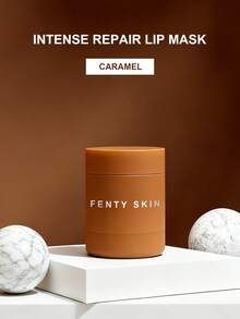 Fenty Beauty Fenty Skin限量版焕彩配方暖肉桂咸焦糖密集唇膜 - 0.5盎司/15克 - 焦糖色 - 查看 1