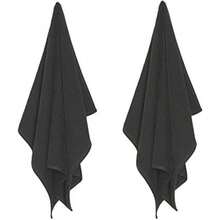 Now Designs Juego de 2 Toallas acanaladas, , , 1 uds. por Paquete(Negro Set de 2) - Multicolor - Ver 8