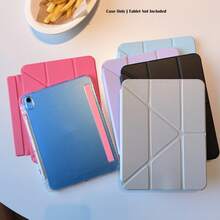 Suitable For IPad 10 Generation Protective Case, Magnetic Detachable, Intelligent Sleep Wake-Up, Ipad 11 Gen Case, With Pen Slot, High Transparency Acrylic Back Panel, Can Be DIY Freely, Anti Drop And Anti Bending, Suitable For IPad Air11 (M3), IPad Air11 (M2), Compatible With IPad Pro 11 Inch (1st/2nd/3rd/4th), IPad Case