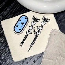 Correa de repuesto compatible con Xiaomi Mi Band 10/9/8, adecuada para la versión NFC, estilo de cadena de corazón de metal, accesorio de reloj inteligente, pulsera de estilo, elegante y de moda para mujer