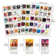 100Pcs Album Cover Stickers For Adults - Music, Rapper And Band Sticker Pack, Water Bottle Laptop Stickers For Teens,LightGray - LightGray - View 3