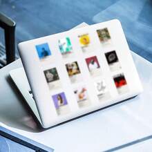 100Pcs Album Cover Stickers For Adults - Music, Rapper And Band Sticker Pack, Water Bottle Laptop Stickers For Teens,LightGray - LightGray - View 5