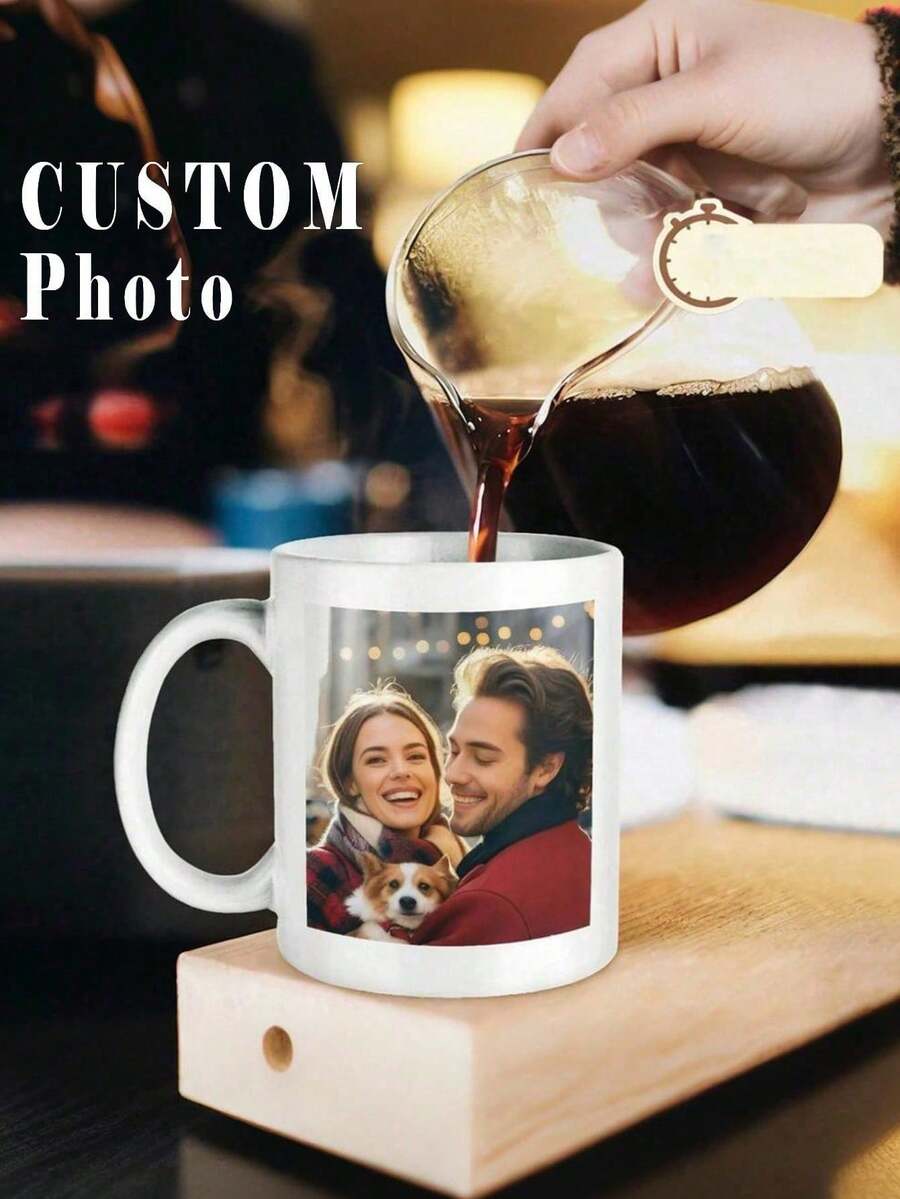 Custom Photo Mug, Custom Design Mug, Custom Picture Mug, Custom Photo Mug, Custom Coffee Mug, Custom Family Mug, Create Your Own Mug, Custom Coffee Mug, Mother'S Day Gift, Father'S Day Gift, Birthday Gift, For Graduation, For Weddings, For Housewarming Dining Room, Living Room, Bedroom, Office, Tea Room, Home, Back To School - Multicolor - View 1