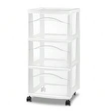 3 Drawer Medium Cart - Brightroom™ - Blanco - Ver 9