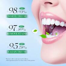 20 piezas/Caja Tiras blanqueadoras de dientes, eliminan manchas de café y té, refrescan el aliento, limpian los dientes, impulsan la confianza con una sonrisa brillante, limpian profundamente los dientes - Multicolor - Ver 3