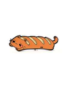 1/7 chiếc trâm cài áo hình bánh mì tráng miệng hoạt hình dễ thương, phụ kiện quần áo cá nhân hóa, bánh sừng bò tráng men kim loại, ghim trang trí bánh mì baguette - Nhiều màu - Xem 15