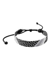 1pc/4pcs Adjustable Woven Bracelet With Geometric Pattern, Suitable For Men's Daily Wear And Parties - Geometric Patterns - View 10