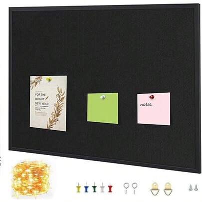 Cork Boards Bulletin Board Corkboard For Walls Decorative Hanging Pin Board 30X40CM