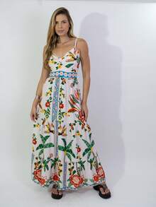 Women Dresses - Màu Khaki - Xem 3