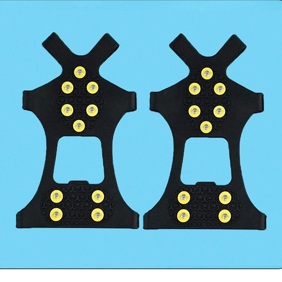 Gai chống trượt trên băng, gai bám tuyết, đinh leo núi cho giày và ủng, bọc giày chống trượt để đi trên tuyết và băng, gai đi bộ bằng cao su chống trượt, giày dép, lựa chọn mùa xuân hè, quà tặng cho phù dâu, trang trí phòng ngủ, trang trí phòng ngủ, bãi biển, du lịch, dành cho nam, dành cho nữ, kỳ nghỉ - Nhiều màu - Xem 1