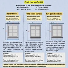 1件现代农舍风格刺绣薄纱窗帘，适用于阳台、客厅、卧室 - 白色 - 查看 5