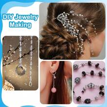 PATIKIL 15mm_25mm_35mm Open Eye Pins, 36 Pcs Metal Double Head Pins Needles Eye Pins For Jewelry Making Findings Earring Necklace Bracelet, Gold - Màu B - Xem 6