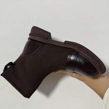 Women Pumps - Dark Brown Velvet Lining - View 5