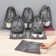 10 Pcs Travel Shoe Bag Travel Bags Covers For Traveling Packing, Travel Shoe Bags For Storage For Packing In Suitcase - 10 件(14.2 吋*10.6 吋) - 查看 12