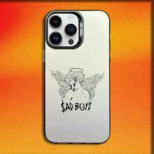 Funda para teléfono Singer J-Junior H Sad Boyz para 17,16,15,14,13,12,11,Pro,E,MAX, cubierta mate negra a prueba de golpes - z8 - Ver 7