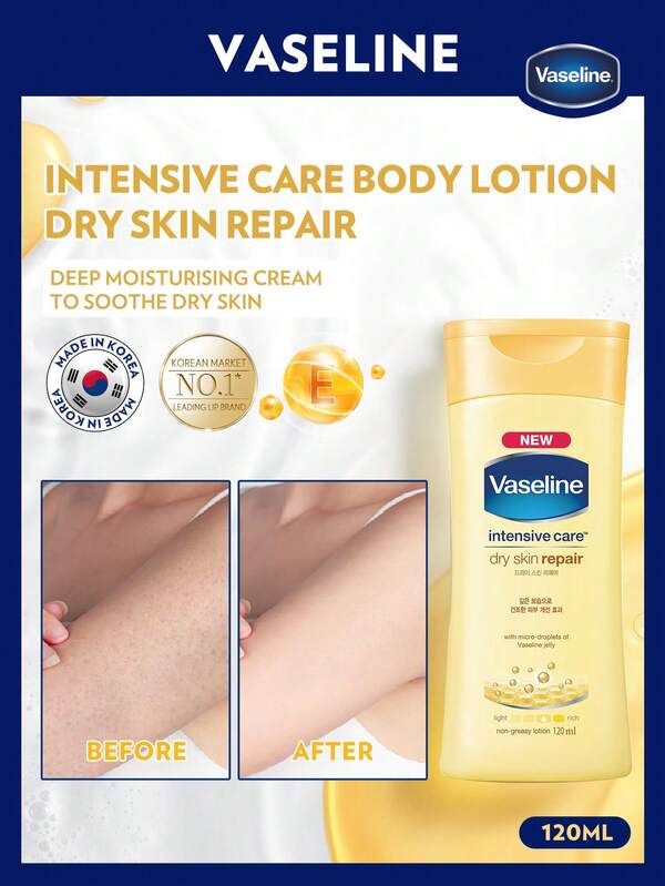 Vaseline VASELINE BDY LTN DRY SKIN VOID 120ML