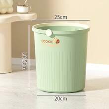 Thick Large Capacity Luxury Style Trash Can Suitable For Living Room Kitchen Bedroom Bathroom Dorm Lidless Waste Bin With Sealing Ring Modern Home Office Waste Management Solution Premium Quality Garbage Container Heavy Duty Trash Receptacle Perfect Gift Storage Organization - Multicolor - View 9