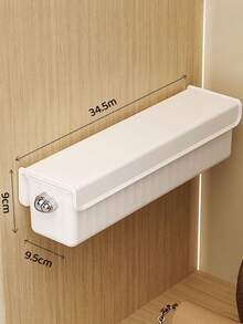 1/2pcs Underwear, Underwear, Socks Storage Box, Wall Mounted Household Storage, Close Fitting Clothing Hanging, Three In One Organizer And Storage Tool