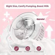 10PCS Flange Sizing Kit 13/15/17/19/21mm For 24mm Flange/Shield Of Most Pumps, Flange Insert For Momcozy/Spectra Breast Pump, Breastfeeding Essential - Clear - View 3