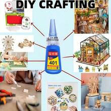 1pc Heavy Duty Industrial Strength Glue, Waterproof, Stronger Than Welding, Clear Non-Yellowing Formula, Multi-Surface Adhesive For Metal, Wood, Shoes, Nails, Plastic, DIY Projects, Handcraft Repair, Professional & Household Use, Precision Applicator, Durable Bonding, Fast Drying High Strength Adhesive - Multicolor - View 8