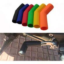 Motorcycle Gear Shift Lever Cover, 60mm Rubber Sock Boot Shoe Protectors Boot Shoe Shift Case Protectors Universal Motorcycle Gear Shift Rubber Sleeve, Red - Green - View 5