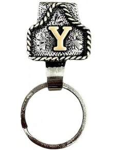 Decoraciones Del Llavero Del Soporte De Llave Occidental Para Cinturón Metal Metal Clip Clip Llavero Para Hombres Viajes Negocios Esencial Cinturón - U - Ver 17