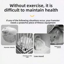 6.7inch Hamster Exercise Wheel, Transparent Hamster Running Wheel With Metal Stand, Silent Spinner Hamster Wheel, Pet Running Cage Accessory Small Animals, Mice Rat, Hedgehog