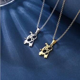 1 pieza Collar con colgante de zapato de ballet chapado en oro de 18K de cobre, encantador, miniatura de zapato de bailarina de oro/blanco, opción de regalo perfecta, versátil para uso diario