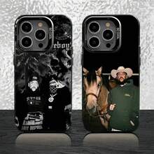 Funda para teléfono S- G59 para 17,16,15,14,13,12,11,Pro,Max,Plus, cubierta mate negra a prueba de golpes - z3 - Ver 1