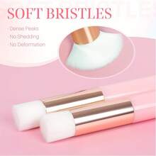 50PCS 100PCS Eyelash Extension Cleaning Brush Nose Black Head Washing Micro Brush Eyebrow Lashes Wash Shampoo Foam Clean Brush - Multicolor - View 3